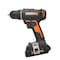 Worx 20V Li-Ion 3/8in Cordless Drill / Driver with Battery and Charger WX100 - alternate 2